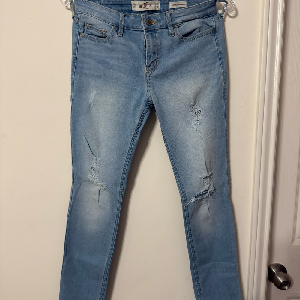 Hollister  Light Blue Skinny Jeans